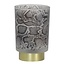 Light en Living Tafellamp LED SNAKE Glas Wit – Zwart klein