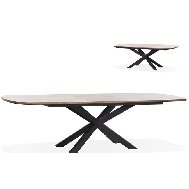 WoonMax Eettafel Lamulux Premium uitschuifbaar - Diverse maten