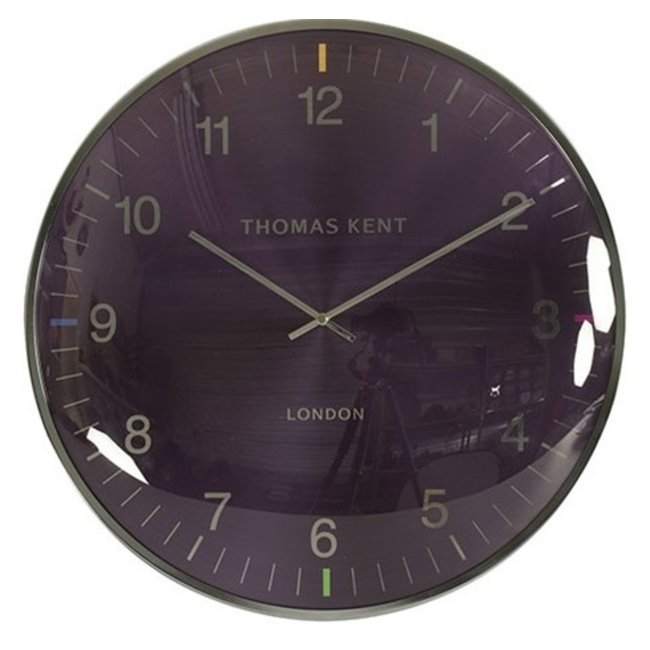 Thomas Kent Thomas Kent Klok Oyster Paars/Zilver Ø 65 cm