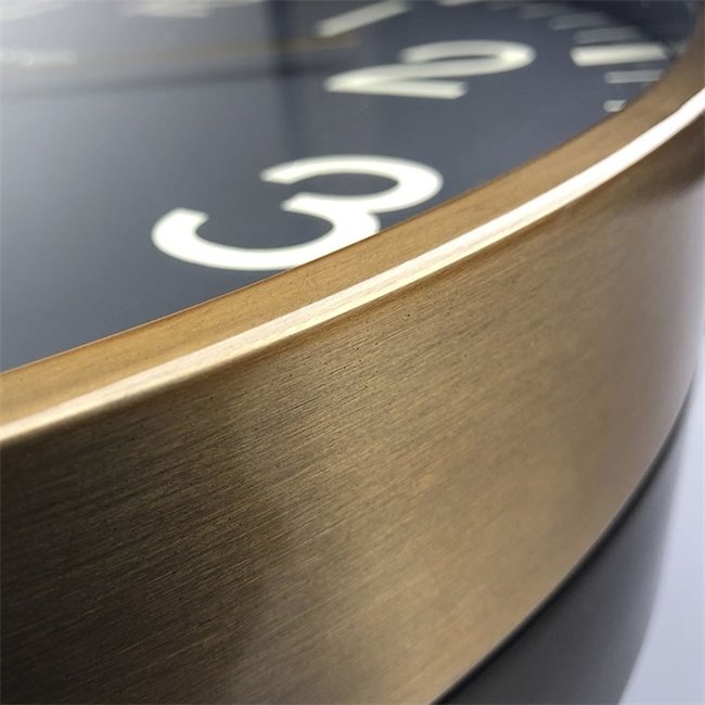 Thomas Kent Klok Clocksmith zwart/goud XL - Thomas Kent
