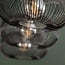 WoonStijl Hanglamp 4x Ø35 disk wire copper twist / Zwart nikkel