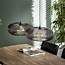 WoonStijl WoonStijl Hanglamp 2x Ø43 Disk Wire Copper Twist / Zwart Nikkel