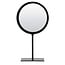 Light en Living Spiegel rond 25x10x45 cm LURI mat zwart