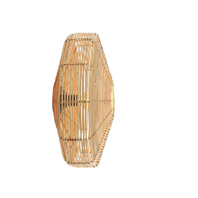 Light en Living Wandlamp Ø51x21 cm MATAKA rotan naturel