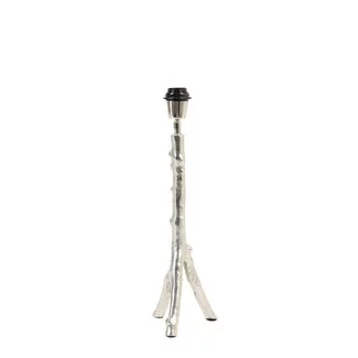 Light en Living Lampvoet 16,5x14,5x45 cm GUBA nikkel