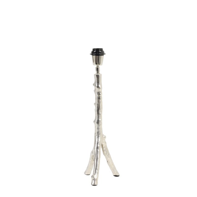 Light en Living Lampvoet 16,5x14,5x45 cm GUBA nikkel