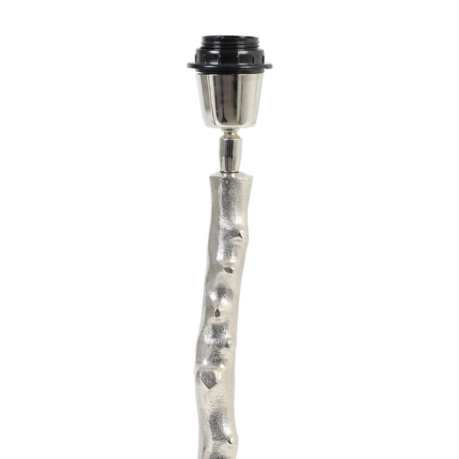 Light en Living Lampvoet 16,5x14,5x45 cm GUBA nikkel