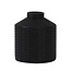 Light en Living Vaas deco Ø20x22,5 cm WICK mat zwart