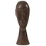 Light en Living Ornament 12x11x38 cm HEAD in bruin hout