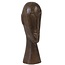 Light en Living Ornament 12x11x38 cm HEAD in bruin hout