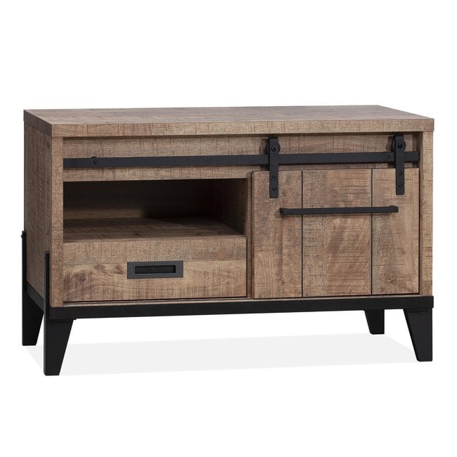 WoonMax Vigo Mango TV-kast klein 1 deur en 1 lade Lamulux