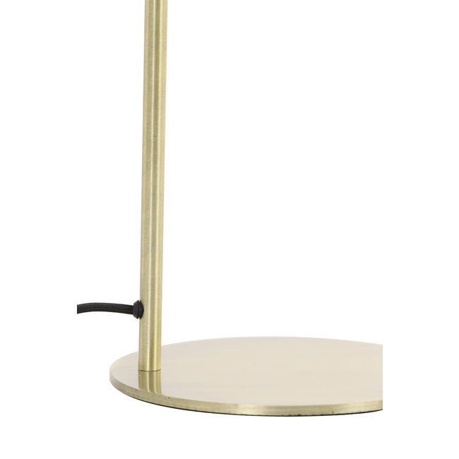 Light en Living Tafellamp RAKEL Antique brass of zwart - Light & Living