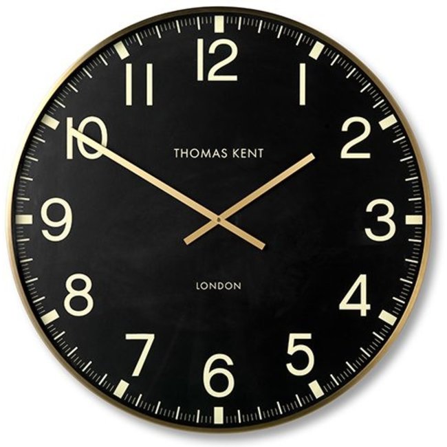 Thomas Kent Klok Clocksmith zwart/goud XL - Thomas Kent