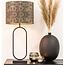 Light en Living Light & Living Lampvoet JAMIRI 21x13x55 cm - Mat Zwart