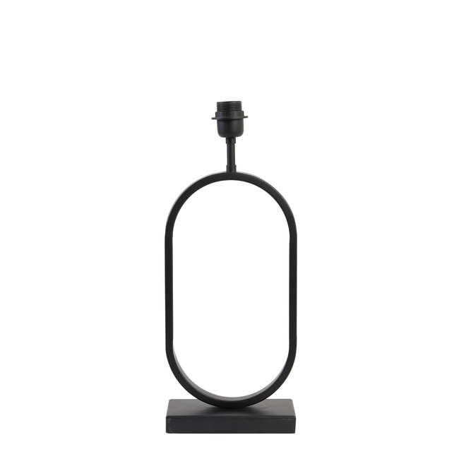 Light en Living Light & Living Lampvoet JAMIRI - 21x10x45 cm - Mat Zwart