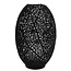 Light en Living Windlicht SINULA mat zwart - 2 maten - Light & Living