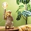 Light en Living Tafellamp aap goud