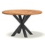 Tower Living Basto eettafel 130 cm Mango Rough mat