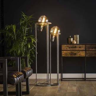 WoonStijl Vloerlamp Match Set van 2