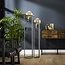 WoonStijl Vloerlamp 2L Match Set van 2 - Oud Zilver