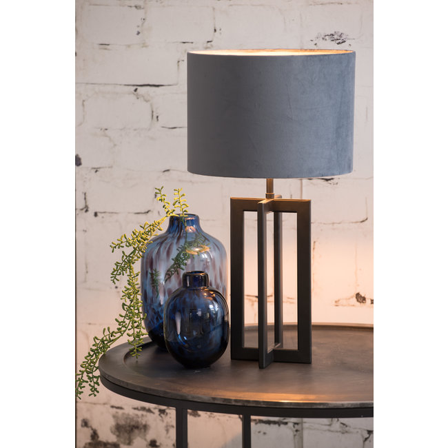 Light en Living Lampvoet 15x15x35 cm MACE mat zwart