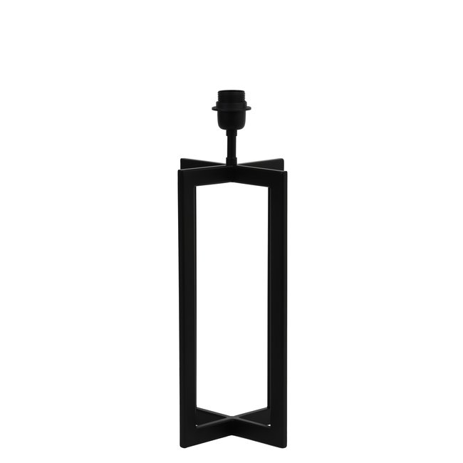 Light en Living Lampvoet 21x21x46 cm MACE mat zwart