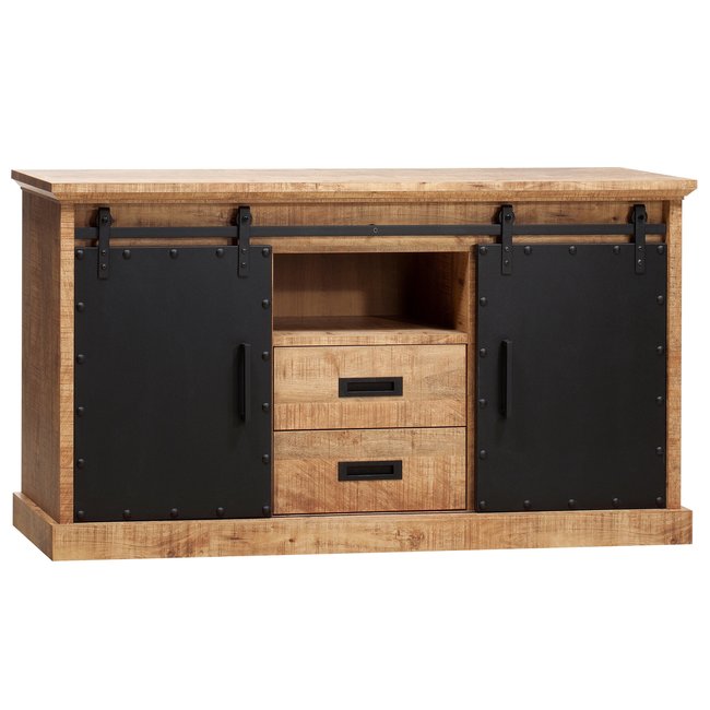 WoonMax Dressoir Industry Mango Klein met 2 deuren en 2 lades
