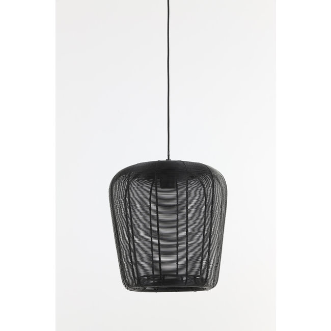 Light en Living Hanglamp Adeta in zwart of goud - Stijlvolle draadlamp in diverse maten