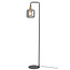 Light en Living Vloerlamp Ø28x155 cm LEKAR in Antiek Brons met Smoke Glas