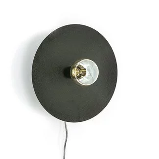 By Boo Wandlamp Horus Small - Zwart