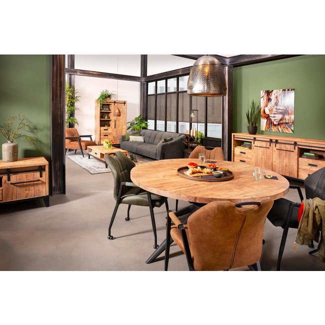 WoonMax TV meubel Vigo Mango groot 2 deuren - WoonMax