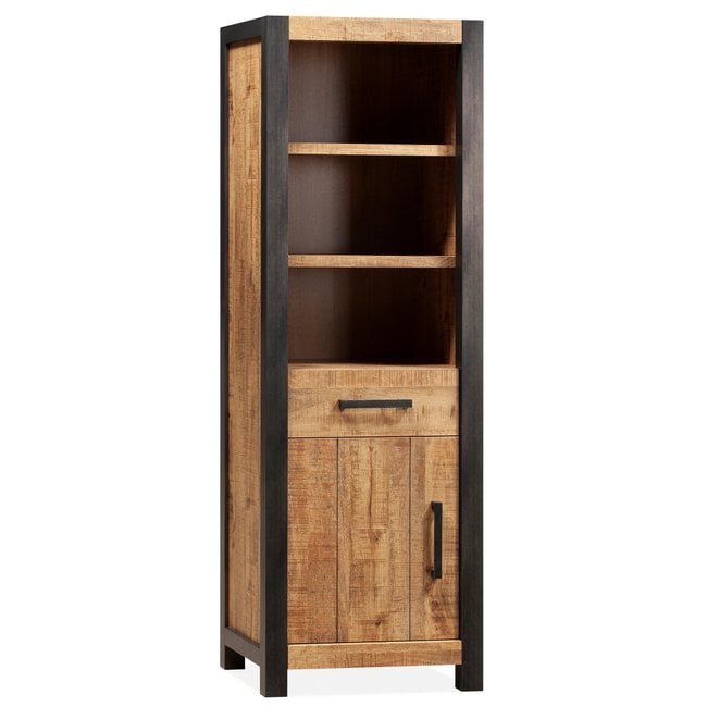 WoonMax Boekenkast City Mango 1 deur en 1 lade