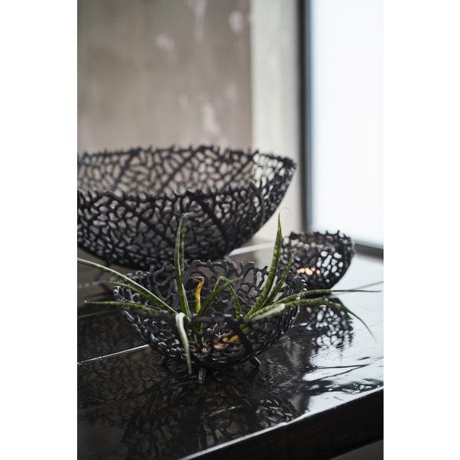 Light en Living Schaal GALAXA Ø35,5x14 cm - Antiek Goud of Zwart