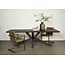 Tower Living Eettafel Sovana Live edge blank of zwart - diverse afmetingen