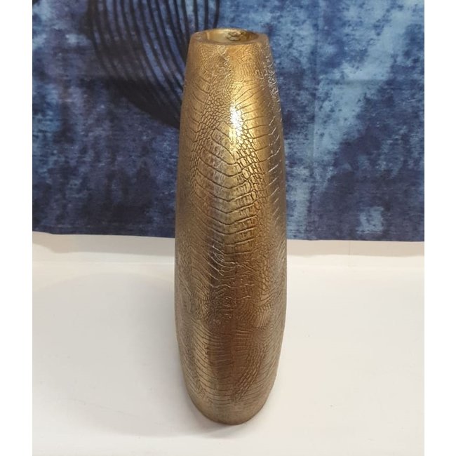 Light en Living Vaas deco 50x15x50 cm SKELD antiek brons