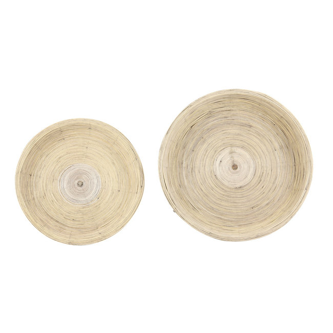 Light en Living Bijzettafel Set van 2 COLON naturel - Light en Living