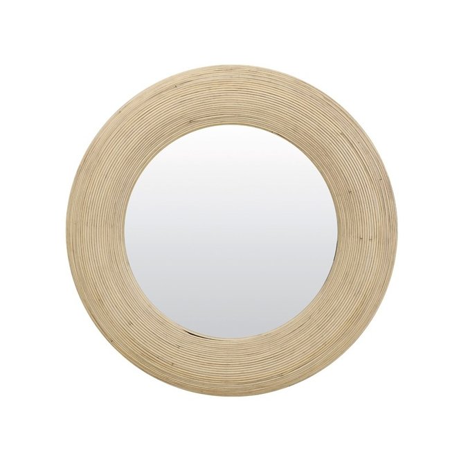 Light en Living Spiegel Ø71 cm PIEDRE rotan naturel - Light & Living