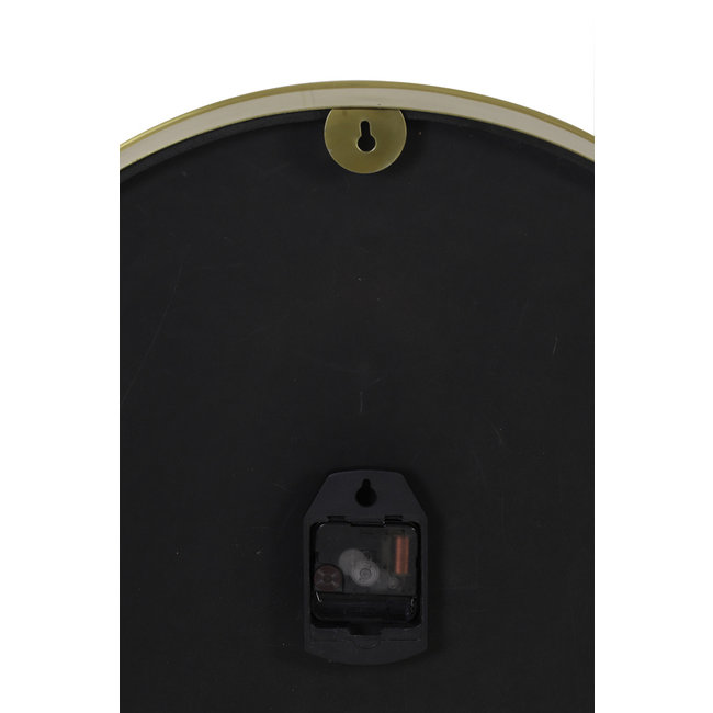 Light en Living Klok Ø41 cm SEPONI zwart-goud van Light & Living