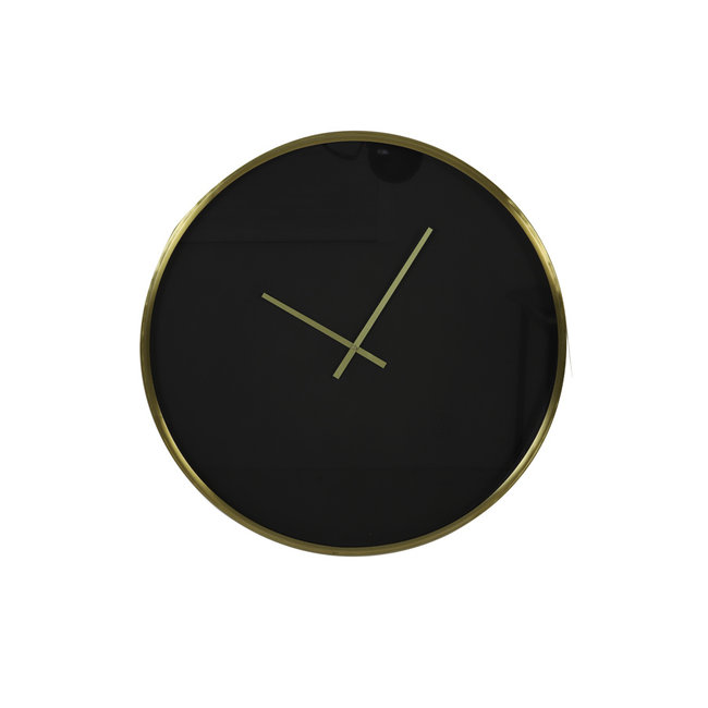 Light en Living Klok Ø41 cm SEPONI zwart-goud van Light & Living