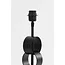 Light en Living Lampvoet Ø15x42 cm CIRCULUM mat  zwart