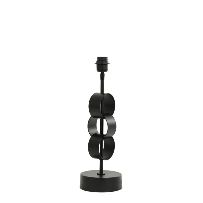 Light en Living Lampvoet Ø15x42 cm CIRCULUM mat  zwart