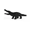 Richmond Interiors  Krokodil Crocky zwart medium
