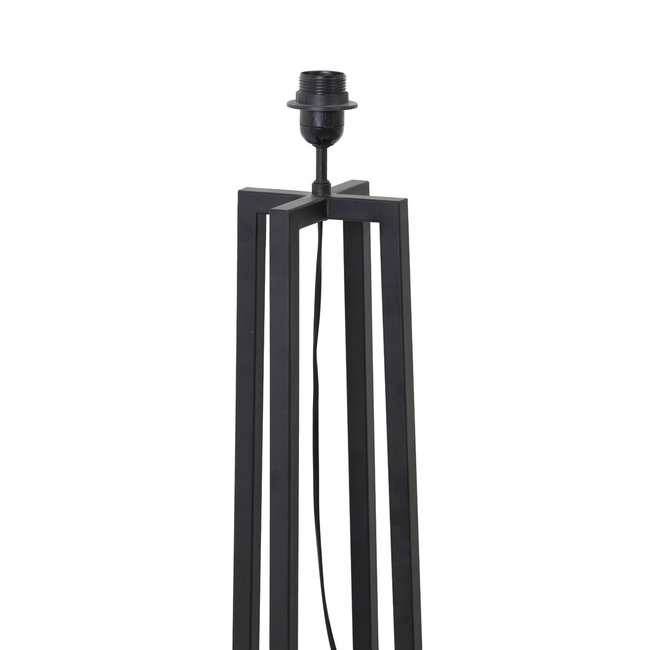 Light en Living Vloerlamp 25x25x130 cm MILEY mat zwart