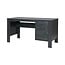 Woood Dennis Bureau Grenen Steel Grey Geborsteld [fsc]