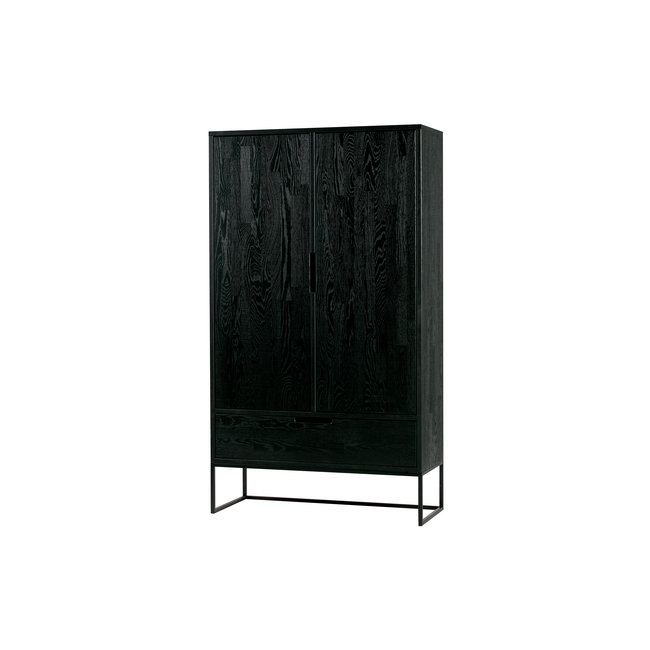 Woood Silas 2-deurs Kast Essen Blacknight [fsc]