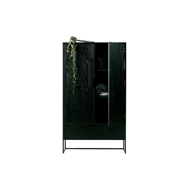 Woood Silas 2-deurs Kast Essen Blacknight [fsc]