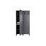 Woood Stijn Hoog 2drs Lockerkast Steel Grey [fsc]