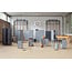 Woood Stijn Hoog 2drs Lockerkast Steel Grey [fsc]