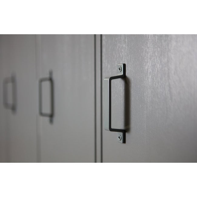 Woood Stijn Hoog 2drs Lockerkast Steel Grey [fsc]