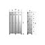 Woood Stijn Hoog 2drs Lockerkast Steel Grey [fsc]
